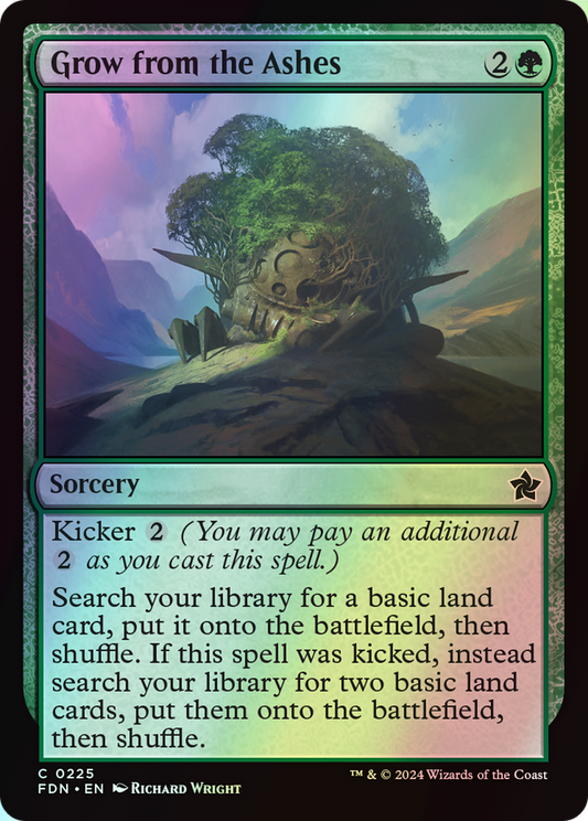 Grow from the Ashes (FDN) #225 [EN/F] s/o