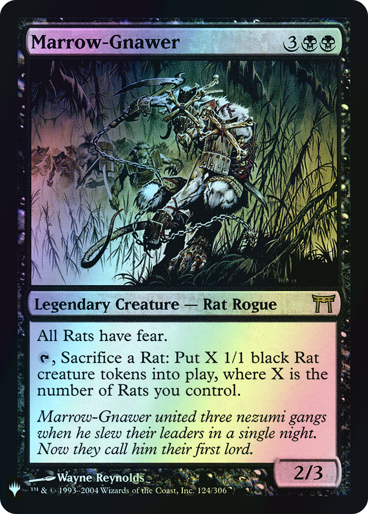 Marrow-Gnawer (PLST) #CHK-124 [EN/F]