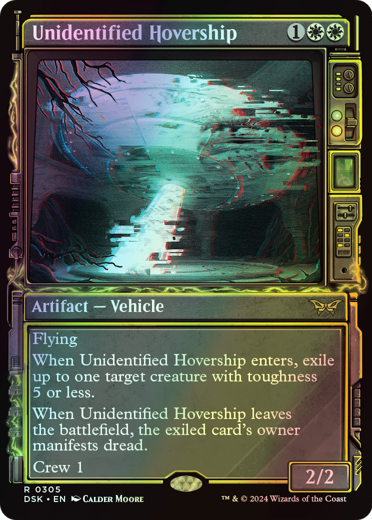 Unidentified Hovership (DSK) #305 [EN/F] s/o