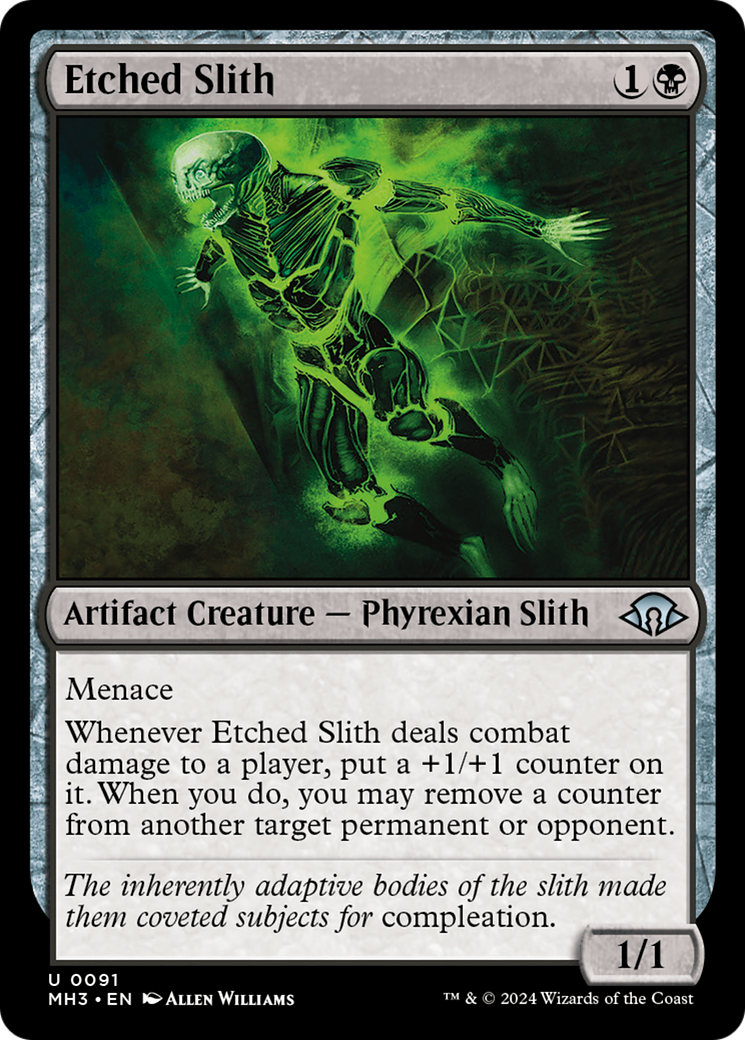 Etched Slith (MH3) #91 [EN/N] s/o