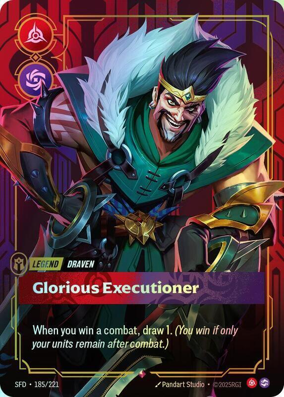 Draven - Glorious Executioner (SFD) #185 [EN/F] s/o