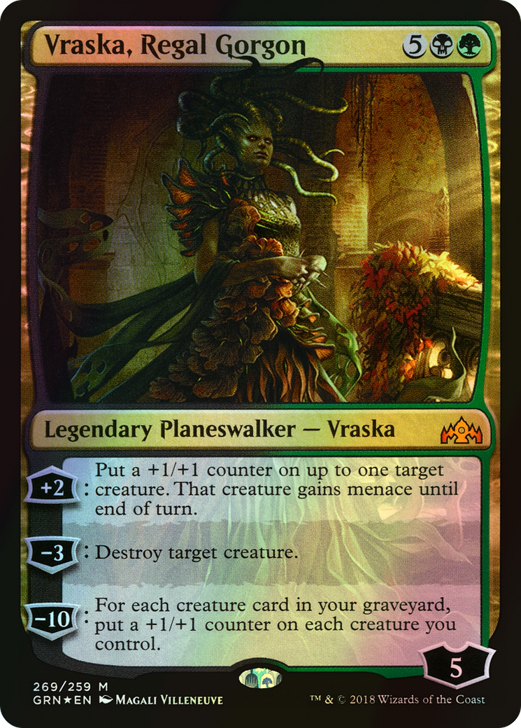 Vraska, Regal Gorgon (GRN) #269 [EN/F]