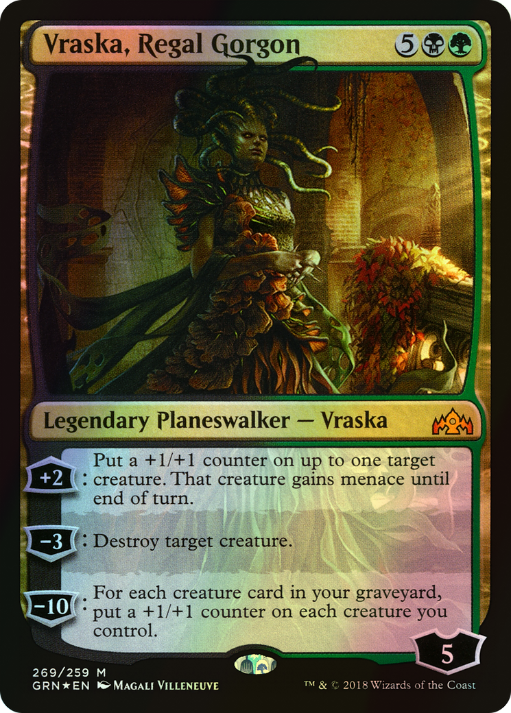 Vraska, Regal Gorgon (GRN) #269 [EN/F]