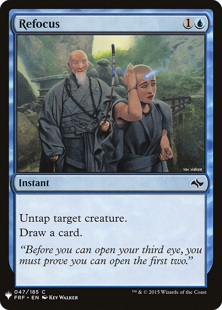 Refocus (PLST) #FRF-47 [EN/N]