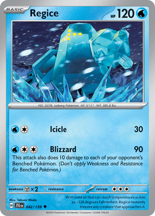 Regice (JTG) #042 [EN/N] s/o