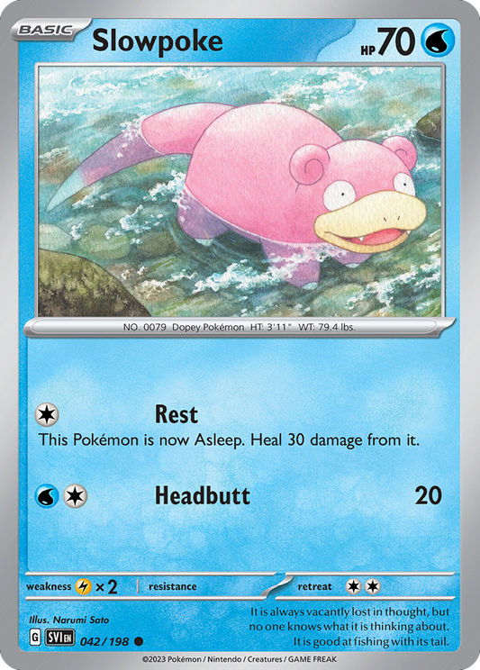 Slowpoke (SVI) #42 [EN/N] s/o