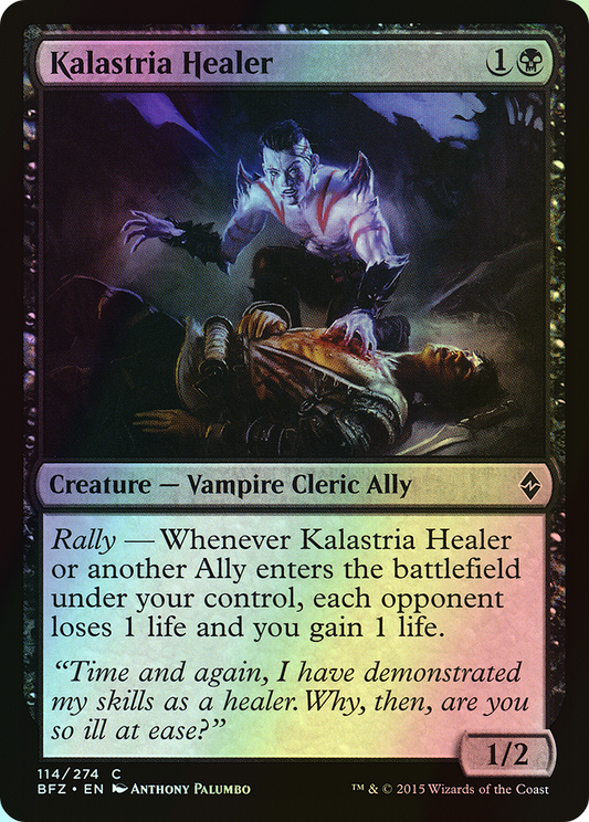 Kalastria Healer (BFZ) #114 [EN/F] s/o