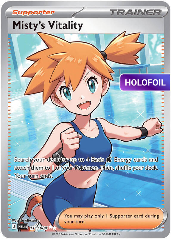 Misty's Vitality - 111/084 (ME05) #111 [EN/H]