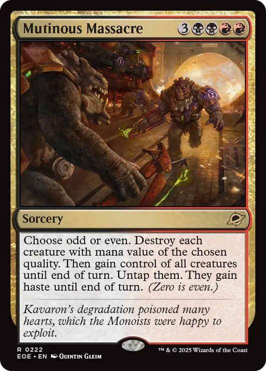 Mutinous Massacre (EOE) #222 [EN/N]