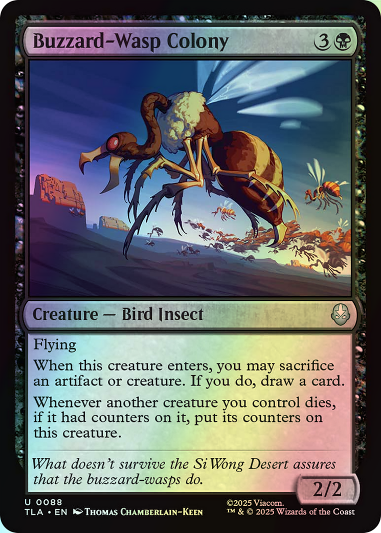 Buzzard-Wasp Colony (TLA) #88 [EN/F] s/o