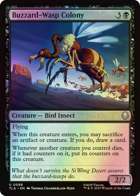 Buzzard-Wasp Colony (TLA) #88 [EN/F] s/o