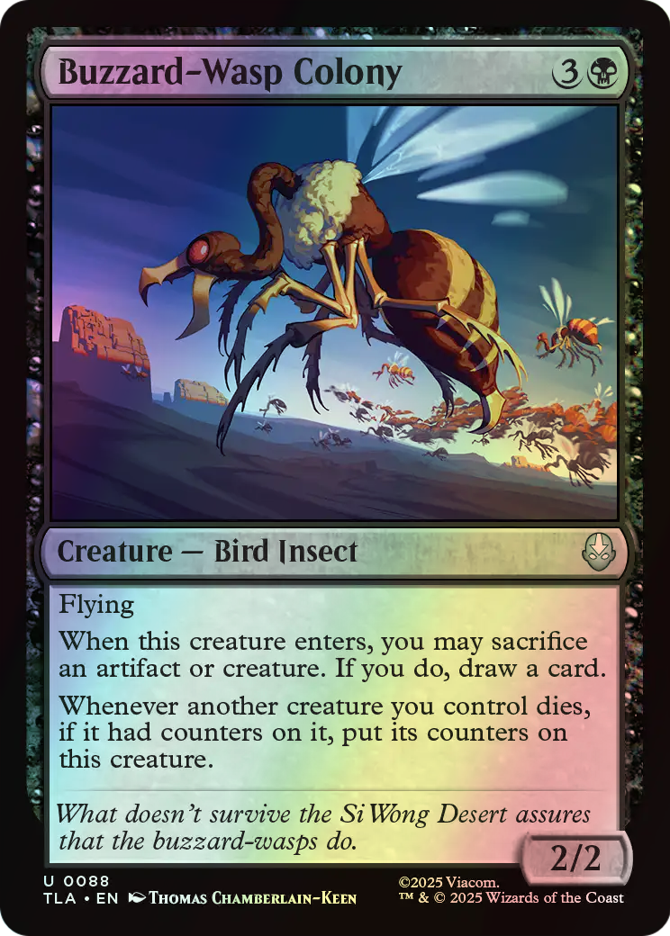 Buzzard-Wasp Colony (TLA) #88 [EN/F] s/o