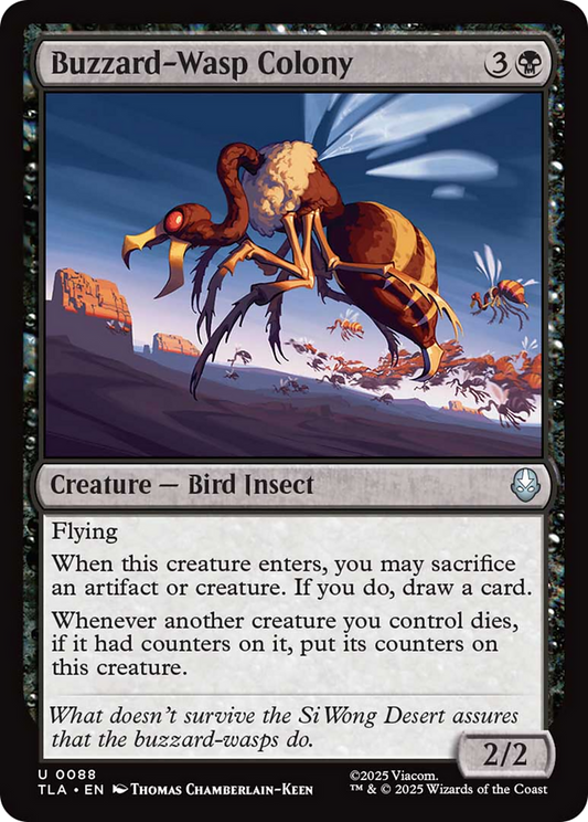 Buzzard-Wasp Colony (TLA) #88 [EN/N]