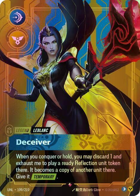 LeBlanc - Deceiver (UNL) #199 [EN/F] s/o