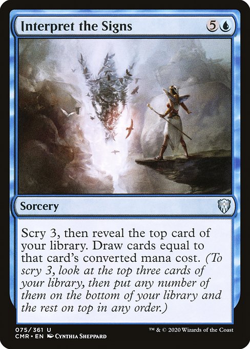 Interpret the Signs (CMR) #75 [EN/N] s/o