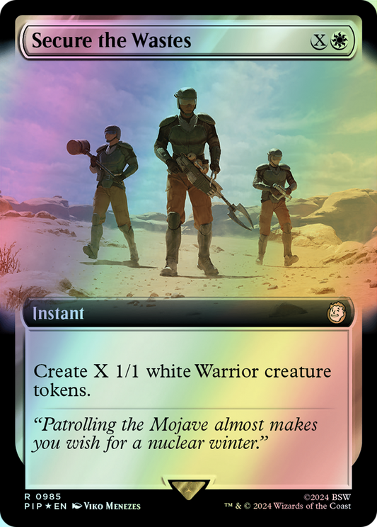 Secure the Wastes - Surge Foil (PIP) #985 [EN/F] s/o