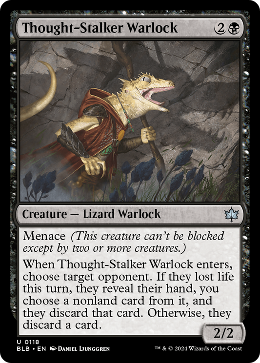 Thought-Stalker Warlock (BLB) #118 [EN/N]