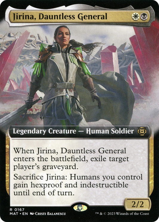 Jirina, Dauntless General (MAT) #167 [EN/N]