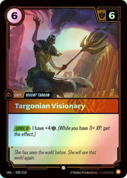 Targonian Visionary (UNL) #098 [EN/F] s/o