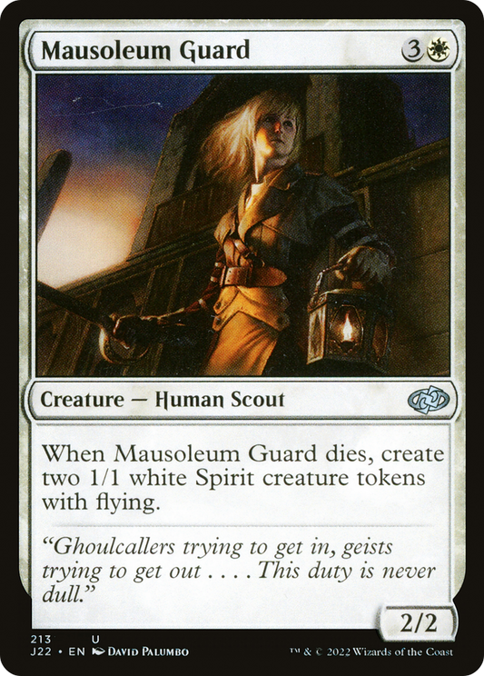 Mausoleum Guard (J22) #213 [EN/N] s/o