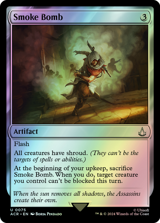 Smoke Bomb (ACR) #75 [EN/F] s/o
