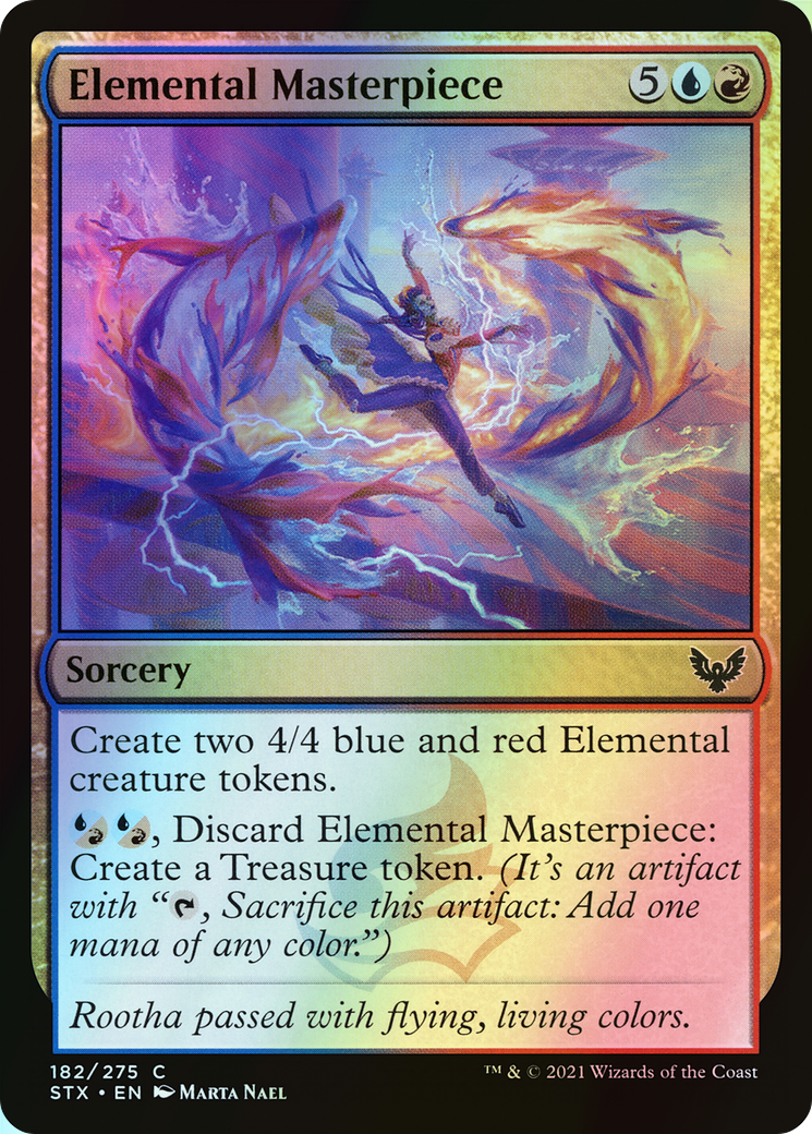 Elemental Masterpiece (STX) #182 [EN/F] s/o