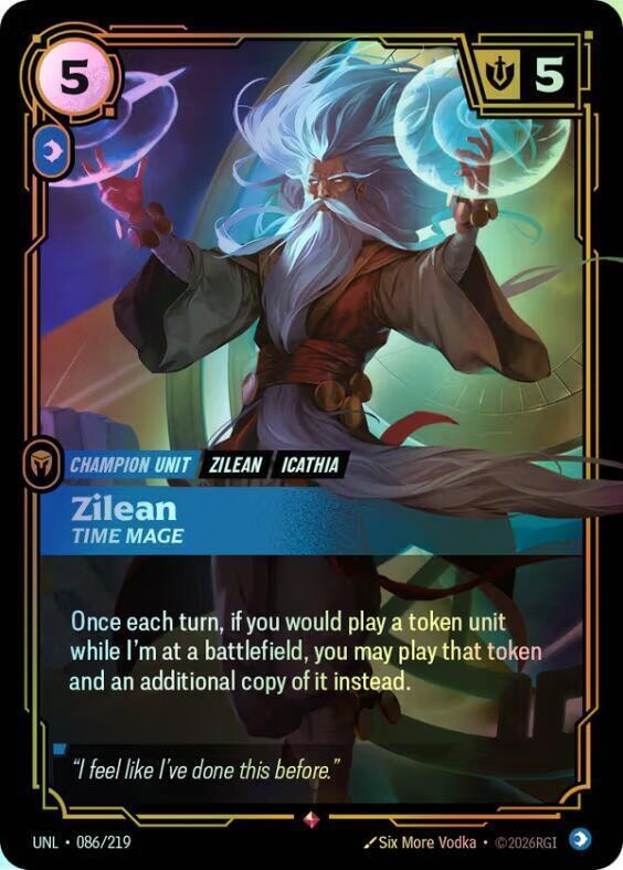 Zilean - Time Mage (UNL) #086 [EN/F]