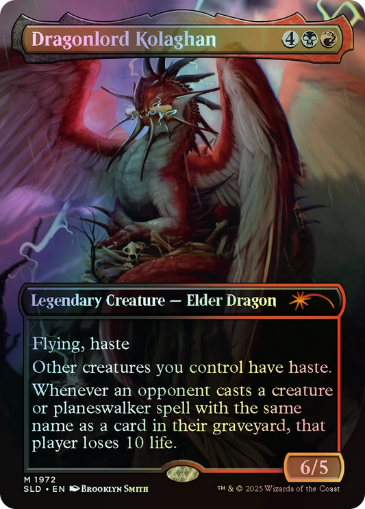 Dragonlord Kolaghan // Dragonlord Kolaghan (SLD) #1972 [EN/F] s/o
