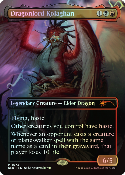 Dragonlord Kolaghan // Dragonlord Kolaghan (SLD) #1972 [EN/F] s/o