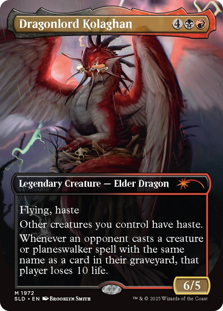 Dragonlord Kolaghan // Dragonlord Kolaghan (SLD) #1972 [EN/N]
