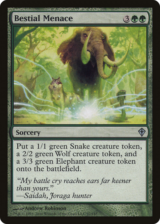 Bestial Menace (WWK) #97 [EN/N]