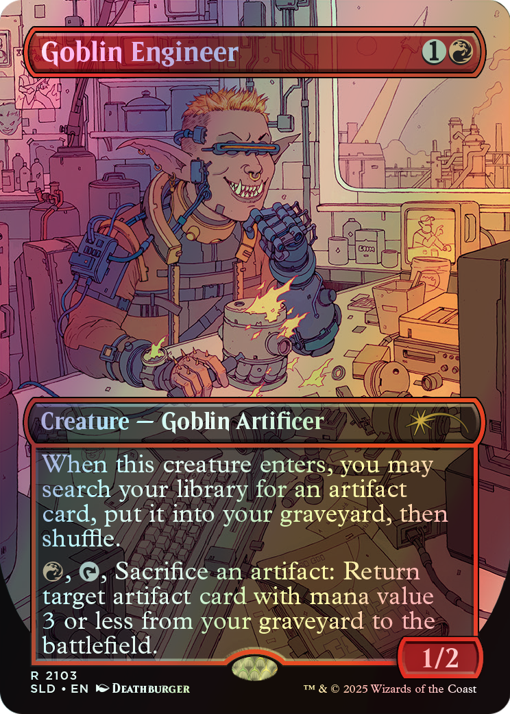 Goblin Engineer - Galaxy Foil (SLD) #2103 [EN/F] s/o