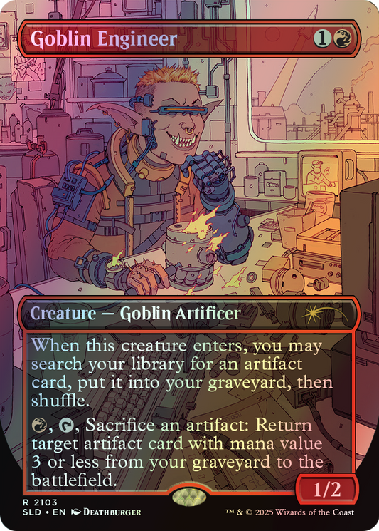 Goblin Engineer - Galaxy Foil (SLD) #2103 [EN/F] s/o
