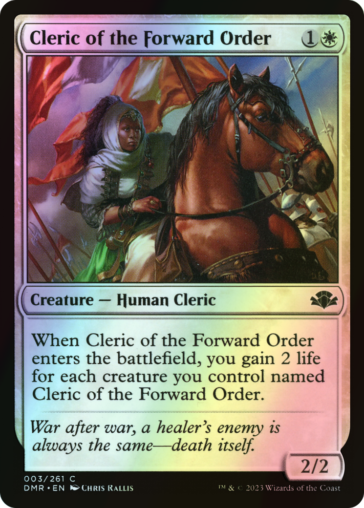 Cleric of the Forward Order (DMR) #3 [EN/F]