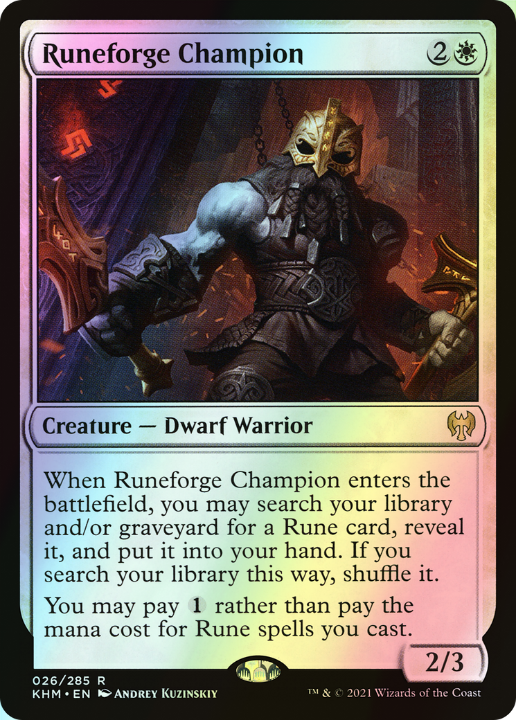 Runeforge Champion (KHM) #26 [EN/F]