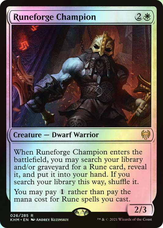 Runeforge Champion (KHM) #26 [EN/F]