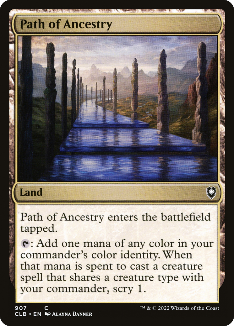 Path of Ancestry (CLB) #907 [EN/N] s/o