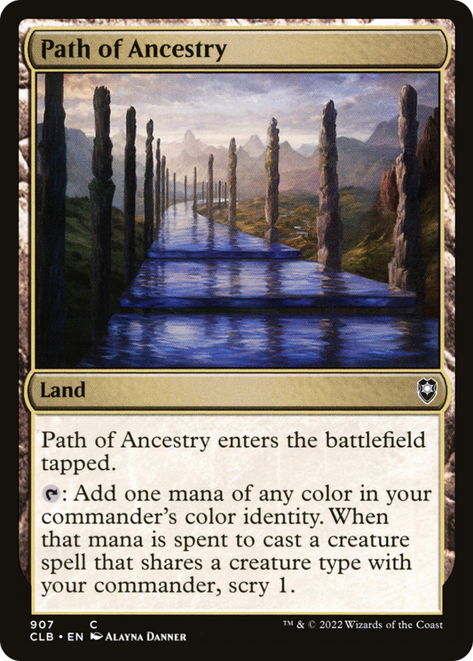 Path of Ancestry (CLB) #907 [EN/N] s/o