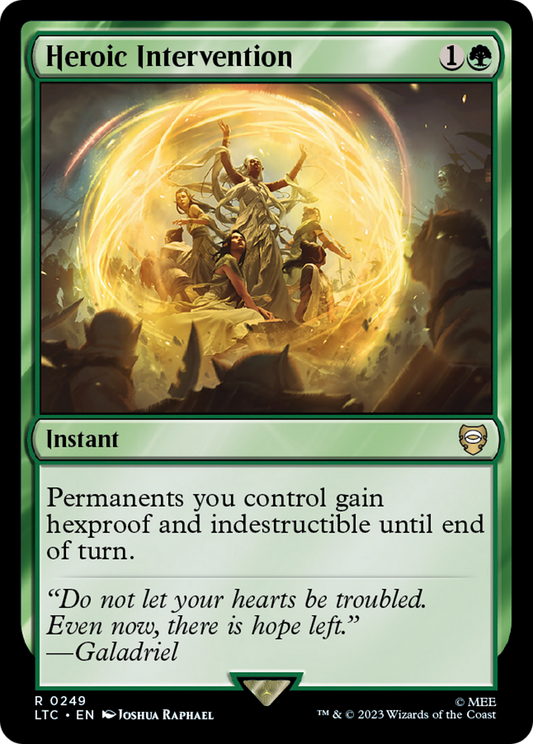 Heroic Intervention (LTC) #249 [EN/N] s/o