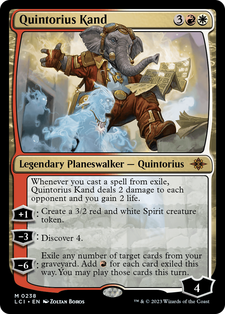 Quintorius Kand (LCI) #238 [EN/N] s/o