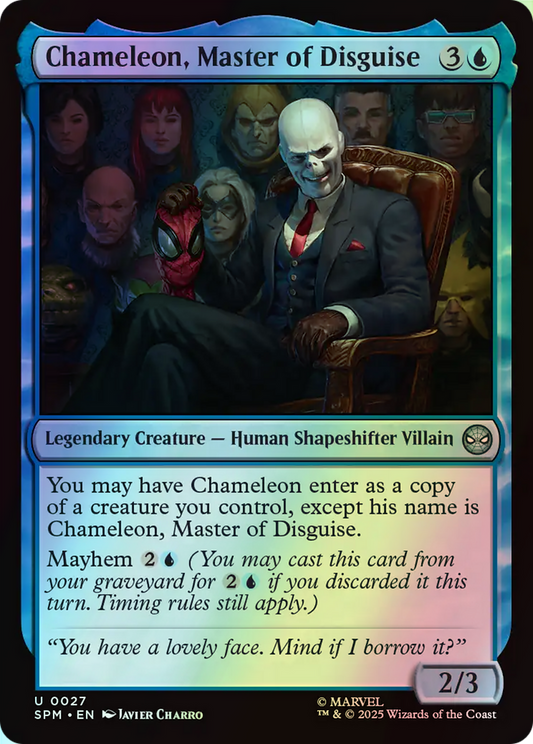 Chameleon, Master of Disguise (SPM) #27 [EN/F] s/o