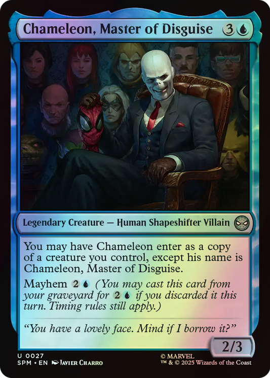 Chameleon, Master of Disguise (SPM) #27 [EN/F] s/o