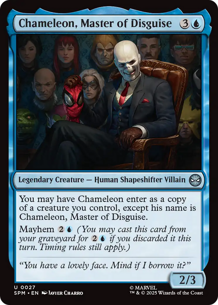 Chameleon, Master of Disguise (SPM) #27 [EN/N] s/o