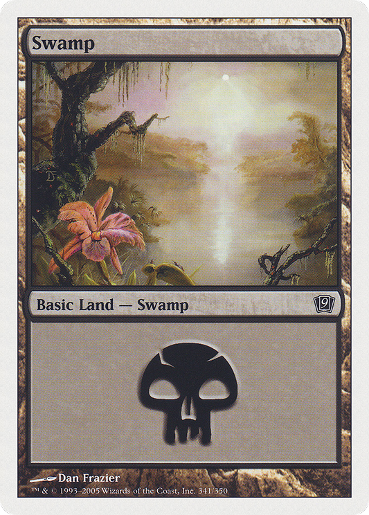 Swamp (9ED) #341 [EN/N]