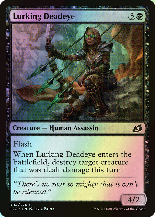 Lurking Deadeye (IKO) #94 [EN/F]