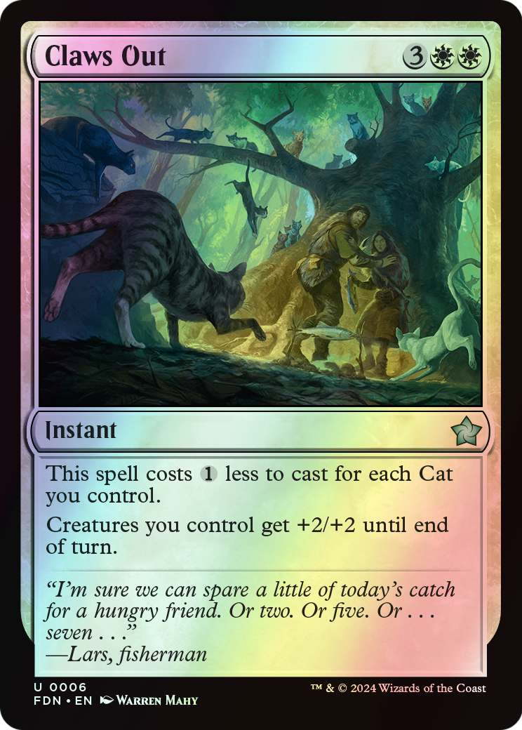Claws Out (FDN) #6 [EN/F]