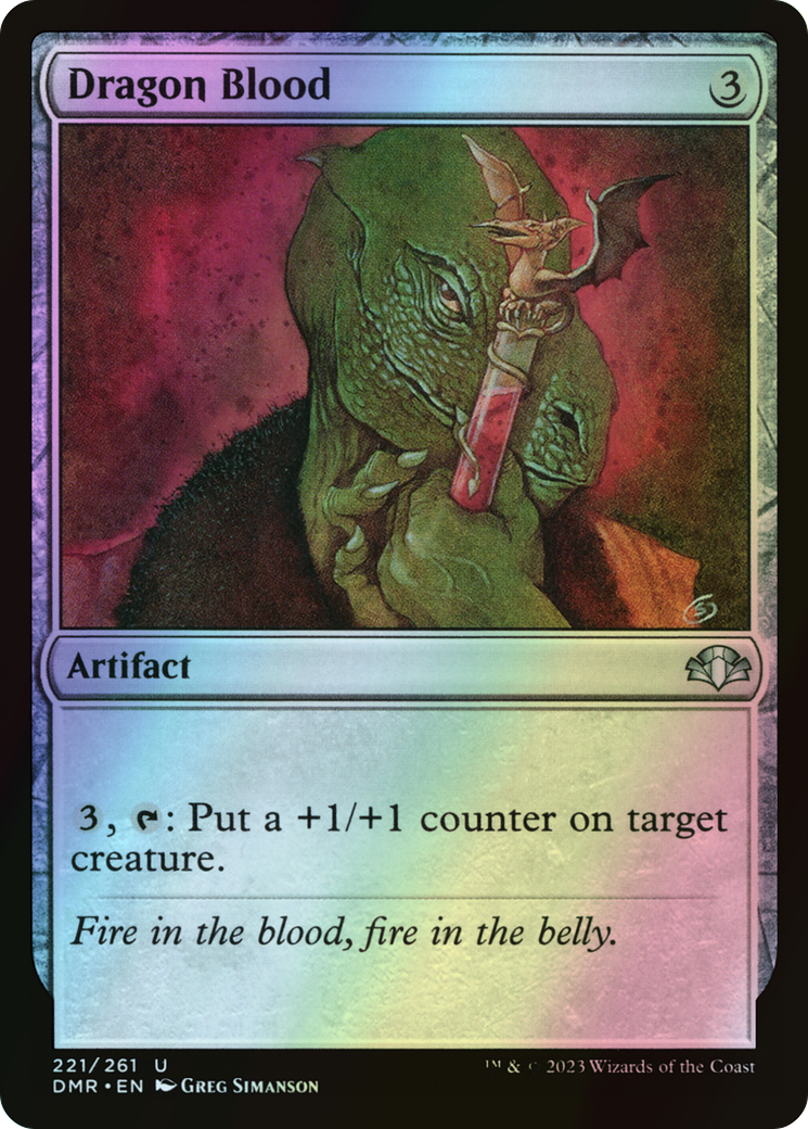 Dragon Blood (DMR) #221 [EN/F]