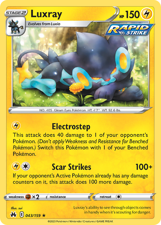 Luxray (43) (CRZ) #043 [EN/N] s/o