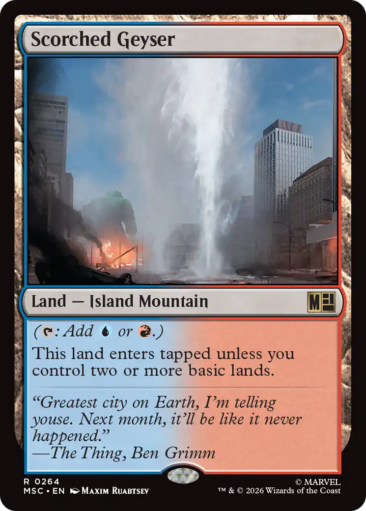 Scorched Geyser (MSC) #264 [EN/N]