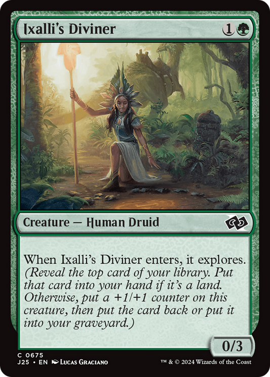 Ixalli's Diviner (J25) #675 [EN/N]